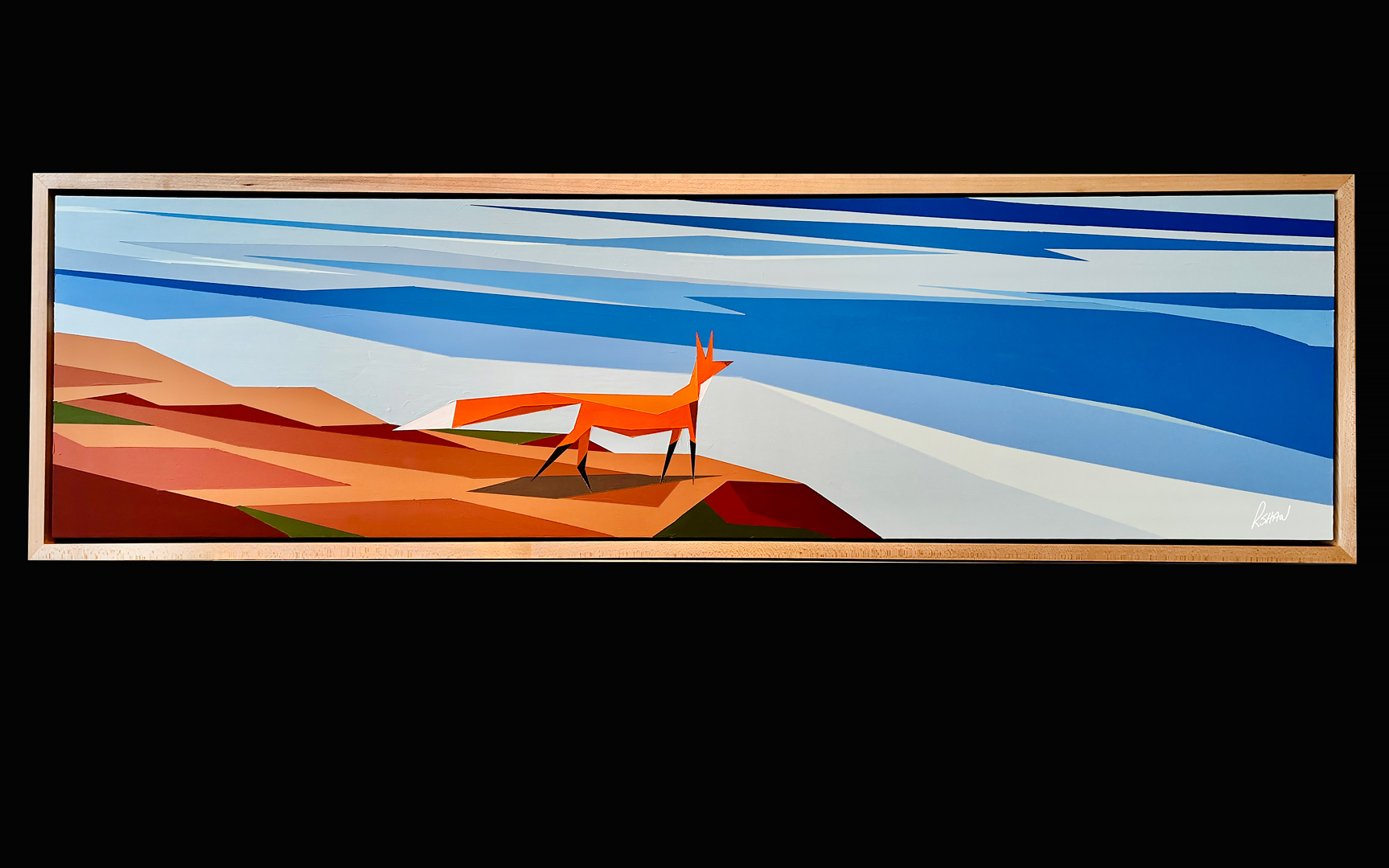 original painting by artist Rob Shaw, Salty Breeze