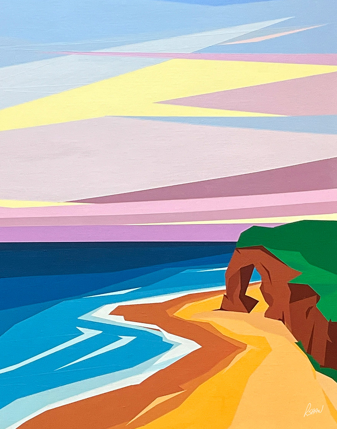 I Know A Place by artist Rob Shaw