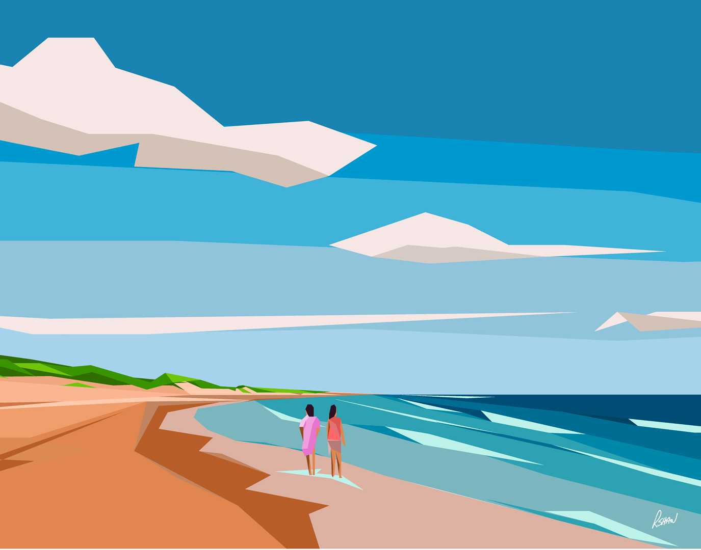 original illustrations by artist Rob Shaw, Pinch Me!